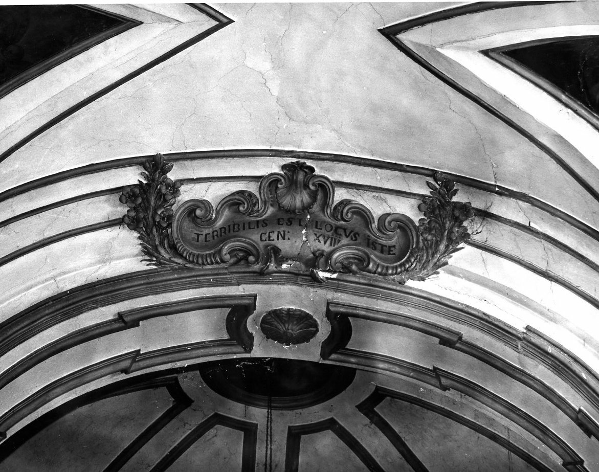 cartiglio, elemento d'insieme - bottega molisana (sec. XVIII)