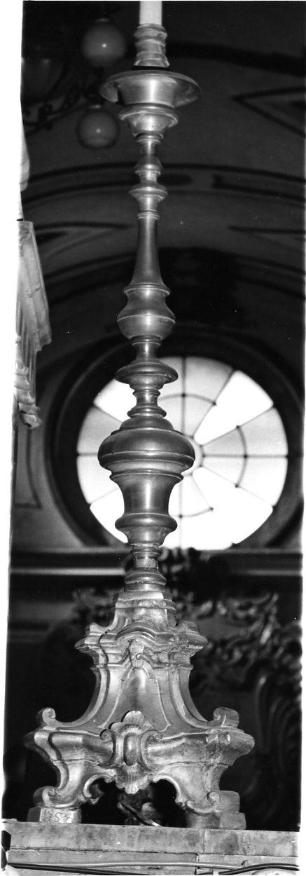 candeliere, serie - bottega napoletana (sec. XVIII)