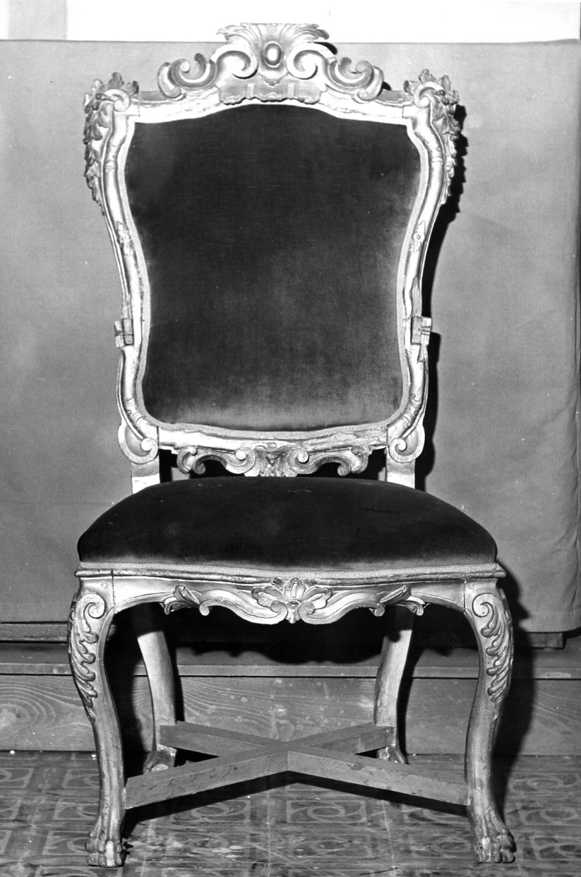 sedia - bottega Italia meridionale (sec. XVIII)