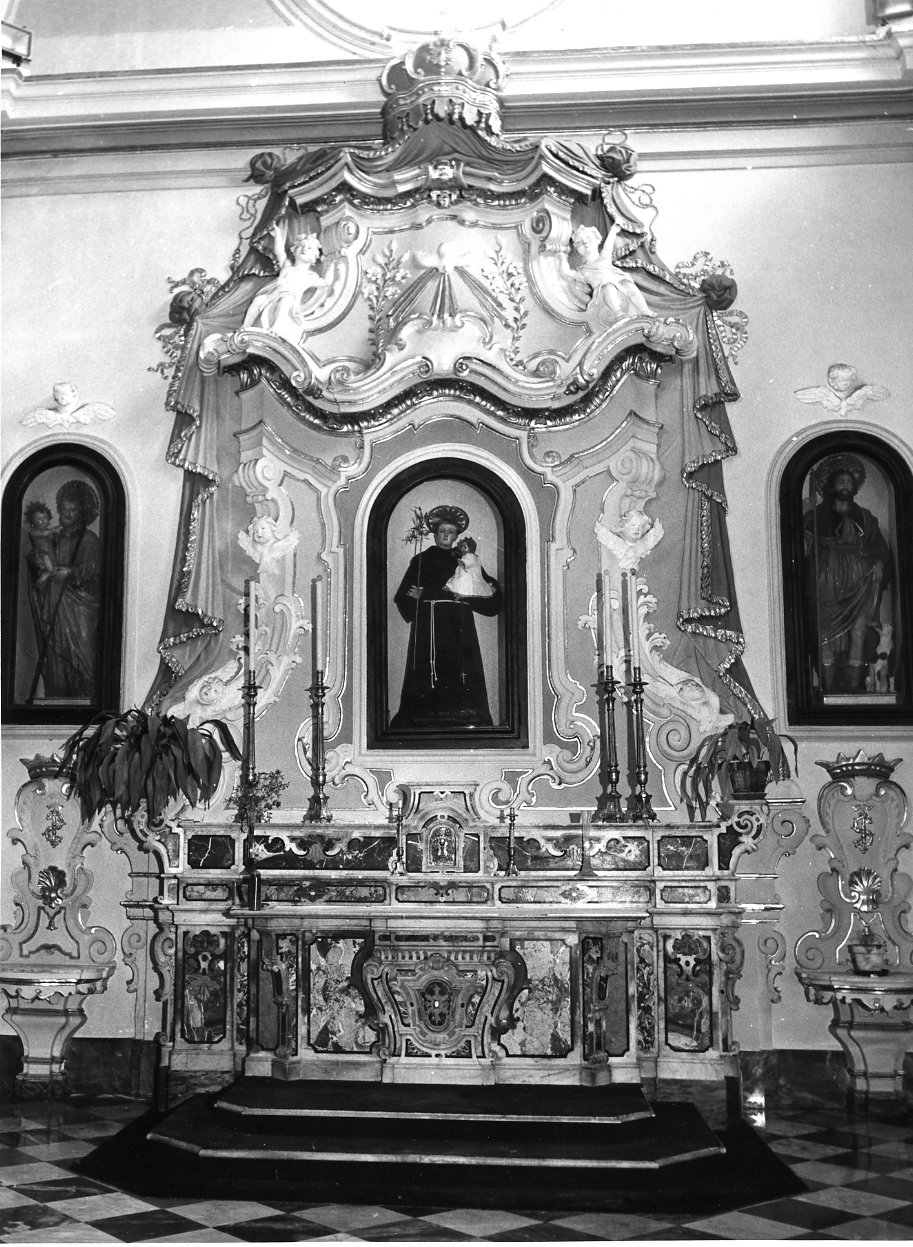 altare, opera isolata - bottega napoletana (terzo quarto sec. XVIII)