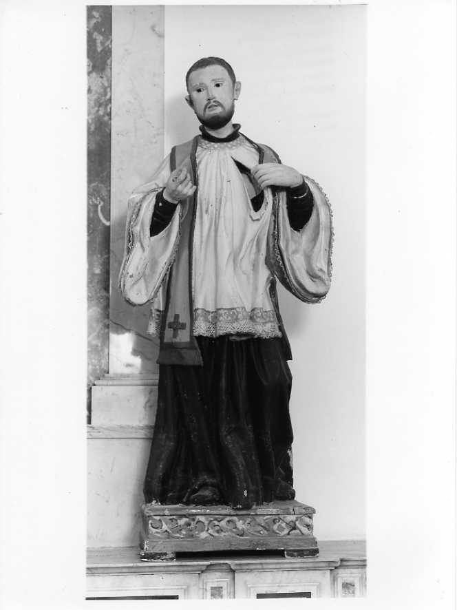 San Francesco Saverio (statua) - bottega molisana (secc. XVIII/ XIX)