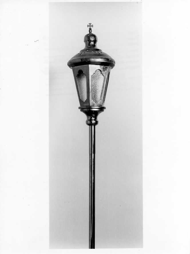 lanterna processionale - bottega italiana (sec. XX)