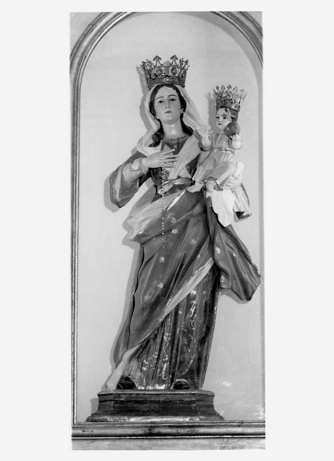 Madonna delle Grazie, Madonna con Bambino (statua) - bottega molisana (sec. XVIII)