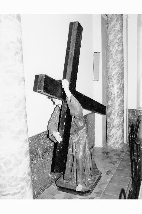 Cristo portacroce (statua) - bottega pugliese (prima metà sec. XIX)