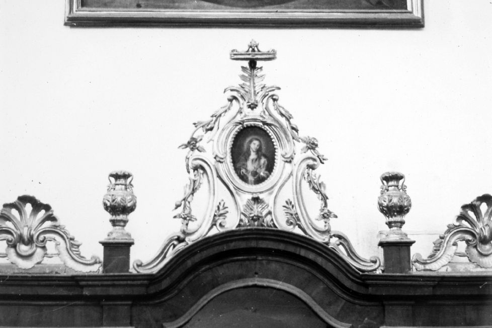 Sacro Cuore di Gesù (dipinto) di Forleo Braida Francesca (sec. XVIII)