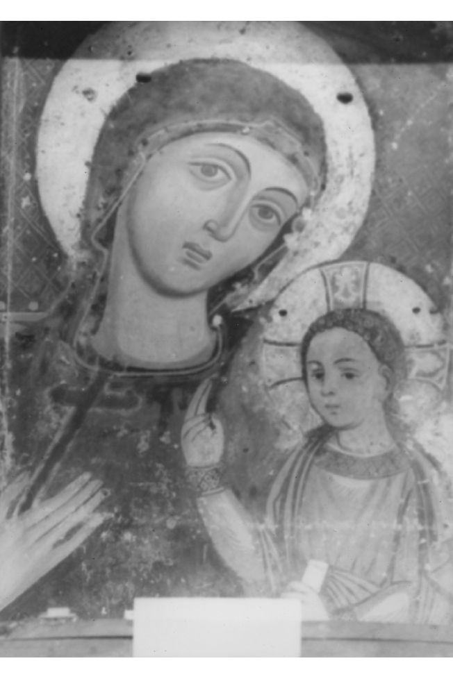 Madonna della Croce, Madonna con Bambino (dipinto) - ambito bizantino (sec. XIII)
