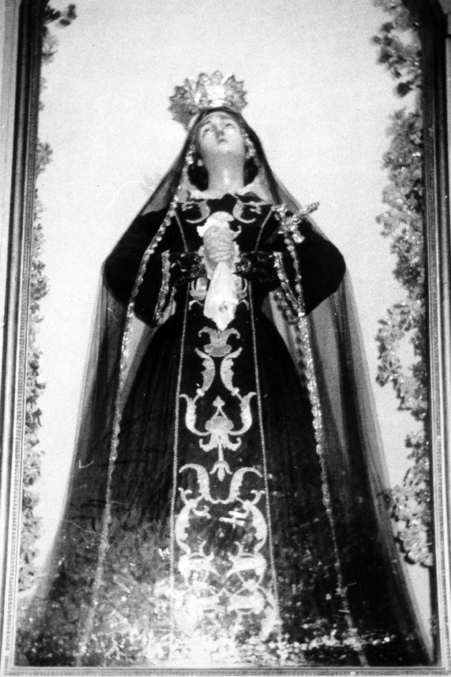 Madonna Addolorata (statua) - manifattura salentina (fine/inizio secc. XIX/ XX)