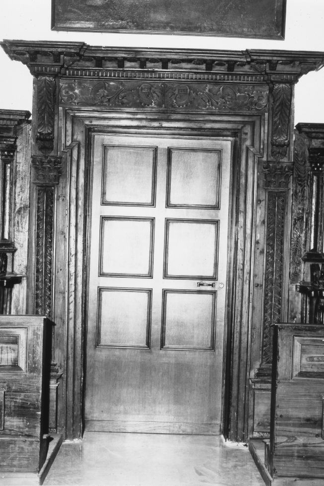 mostra di porta - ambito salentino (sec. XVIII)