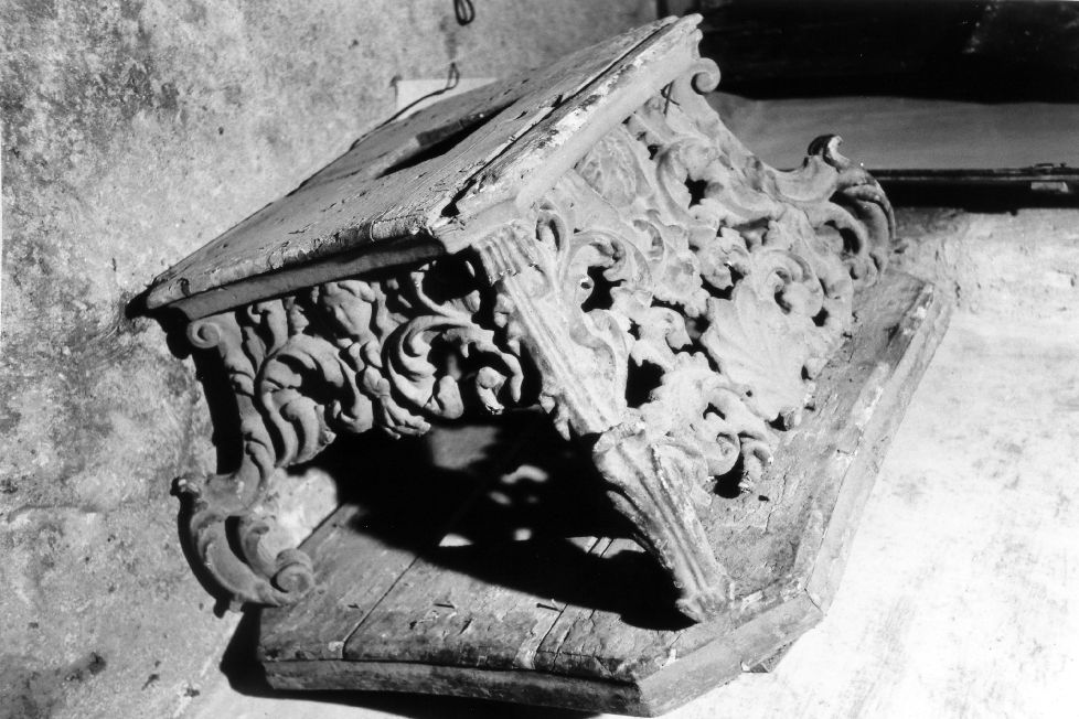 base processionale - ambito pugliese (primo quarto sec. XVIII)