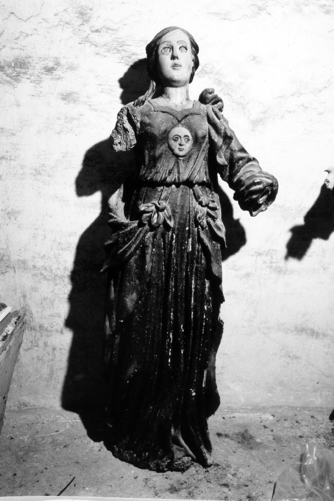 Santa Margherita da Cortona (statua) - ambito napoletano (secc. XVII/ XVIII)