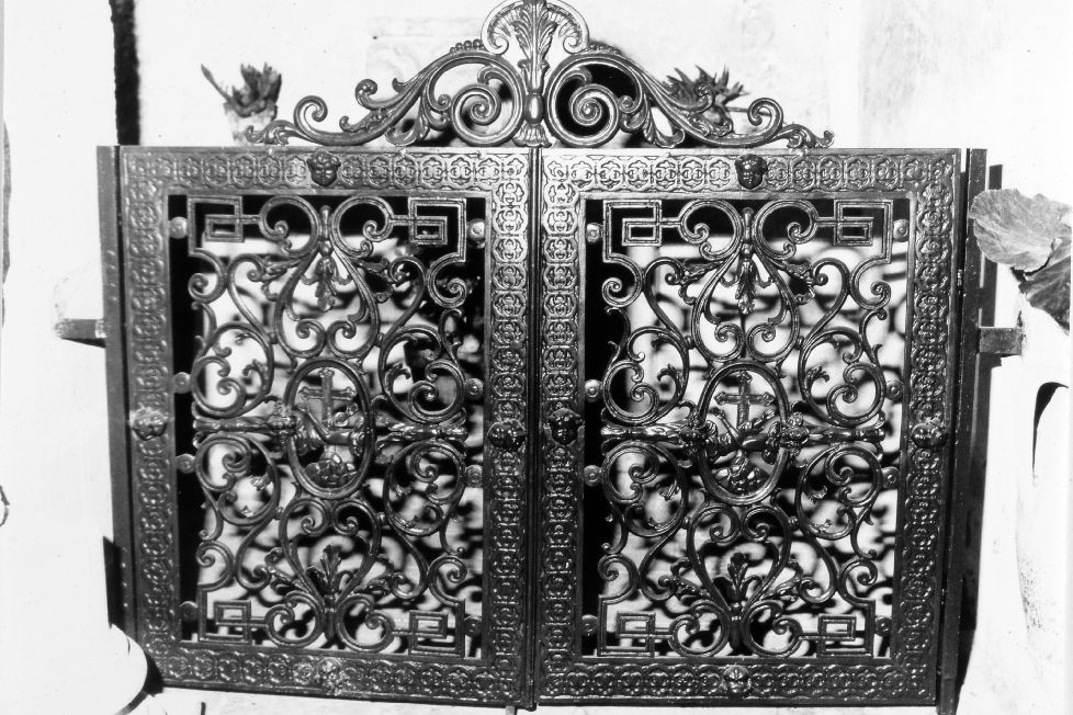 cancellata di altare - ambito salentino (seconda metà sec. XIX)