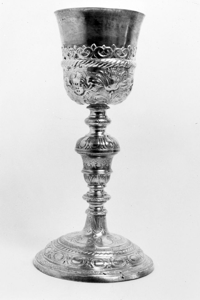 calice - ambito napoletano (primo quarto sec. XVIII)