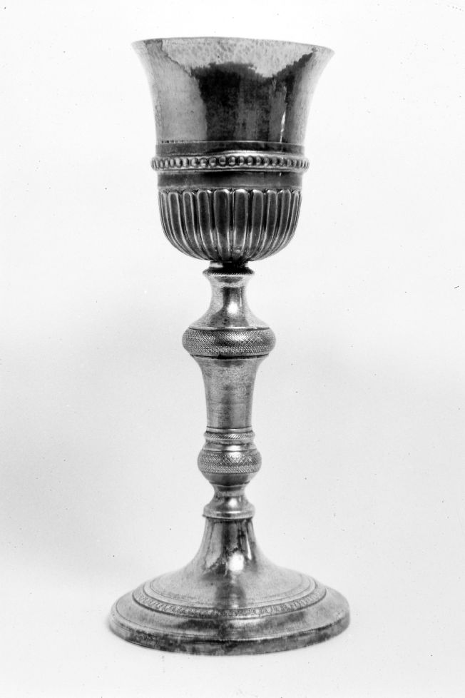 calice - ambito Italia meridionale (seconda metà sec. XIX)