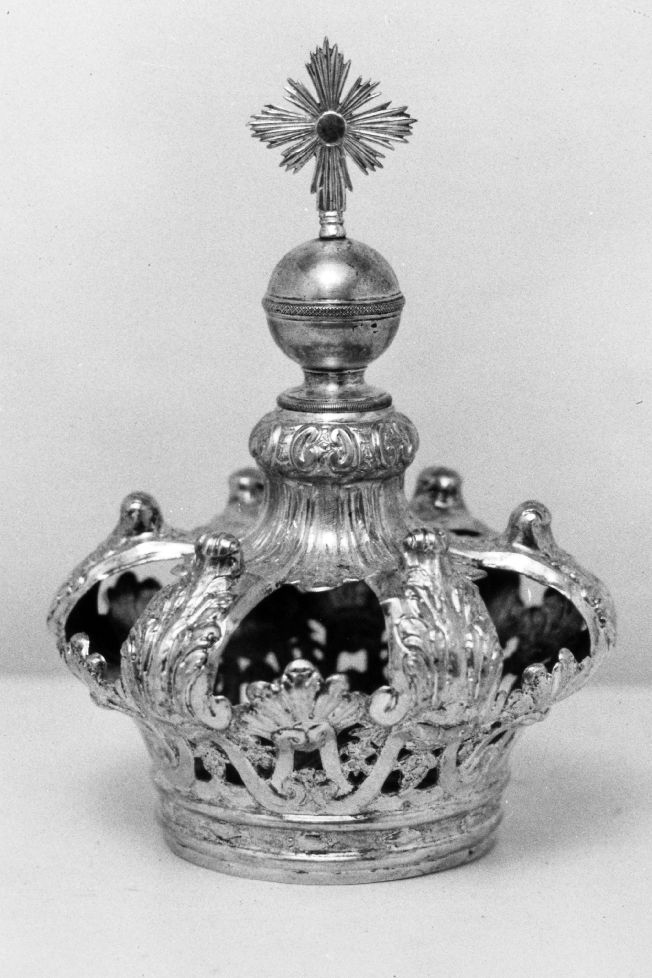 corona da statua - ambito napoletano (sec. XIX)