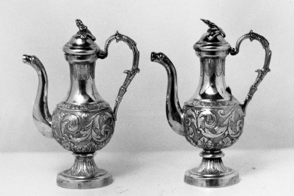 ampolline, coppia - ambito napoletano (sec. XIX)