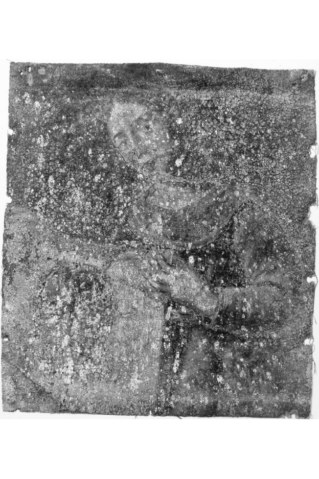 Figura femminile (dipinto) - ambito pugliese (seconda metà sec. XVII)