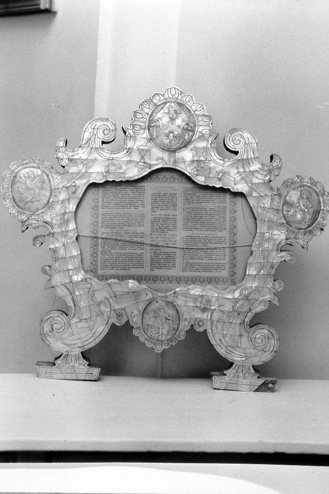 cartagloria - ambito pugliese (metà sec. XIX)