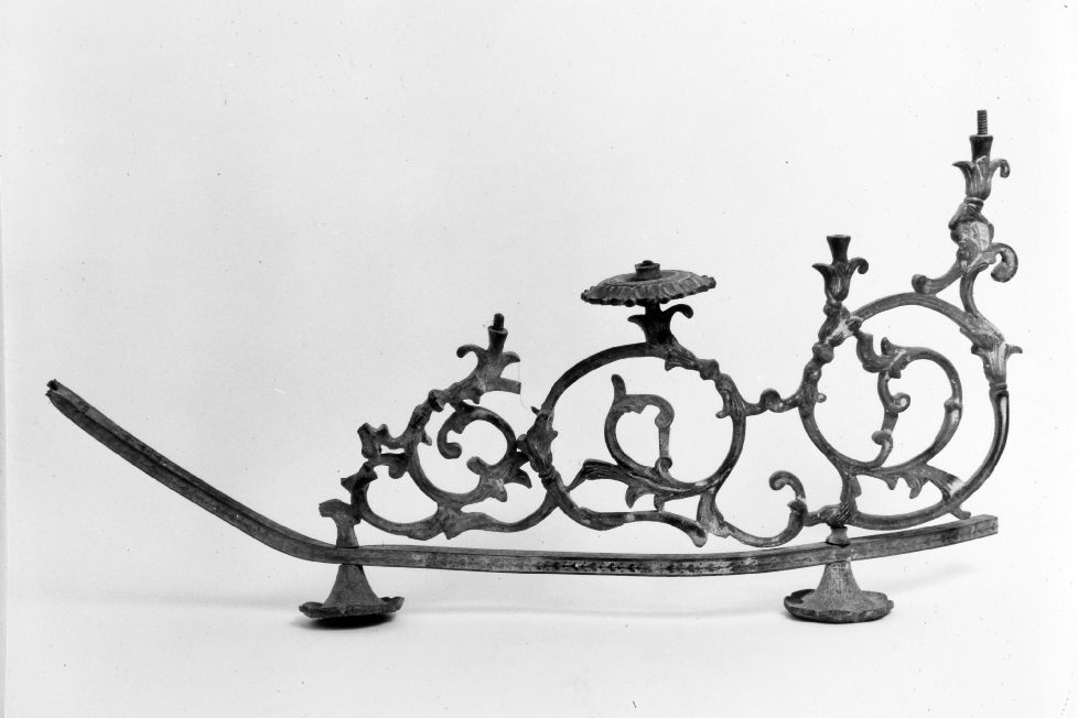 candelabro, coppia - ambito pugliese (fine sec. XIX)