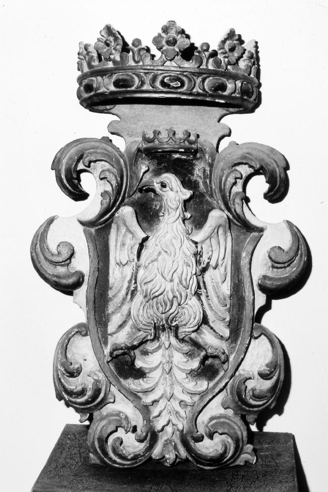 Arme gentilizia Imperiali (rilievo) - ambito napoletano (sec. XVIII)