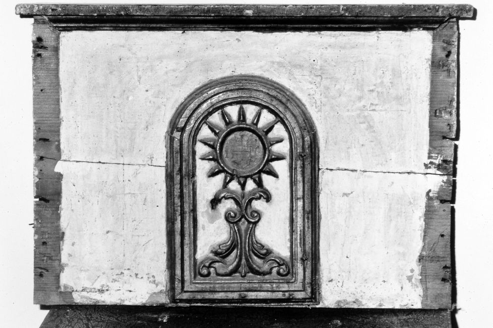tabernacolo, frammento - ambito salentino (metà sec. XVIII)