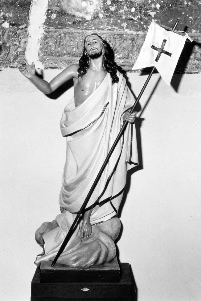 Cristo risorto (statua) - ambito salentino (primo quarto sec. XX)