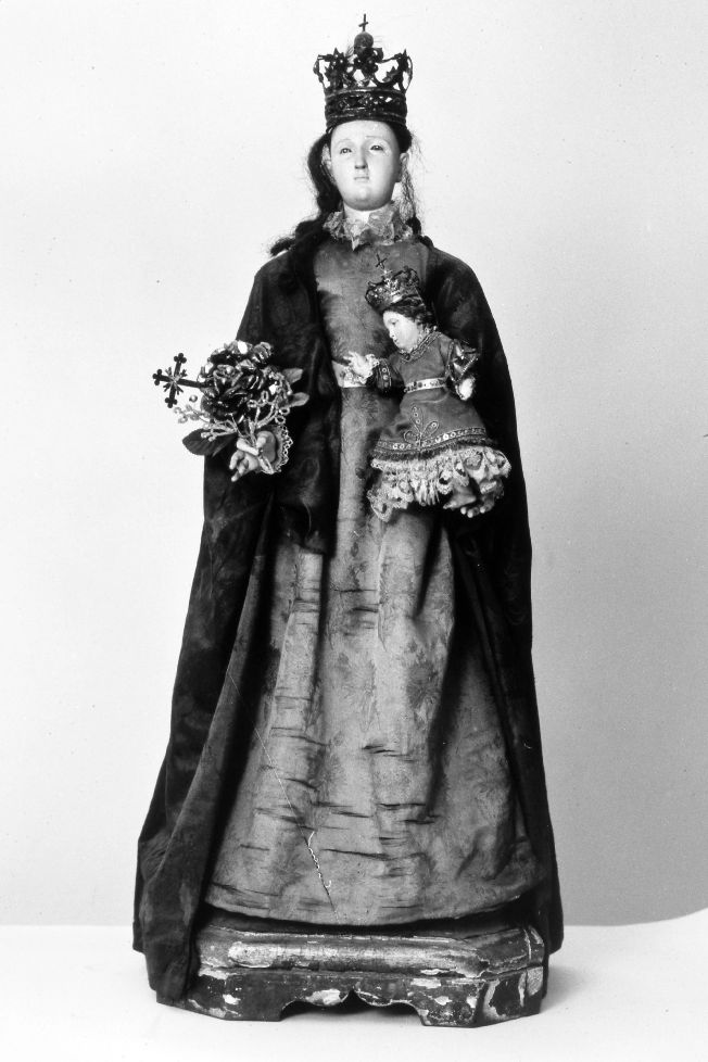 Santa Maria della Croce, Madonna con Bambino (manichino) - ambito salentino (primo quarto sec. XIX)