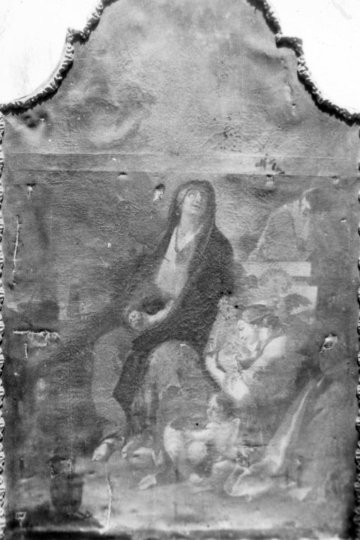 Madonna Addolorata (dipinto) di Tiso Oronzo (attribuito) (sec. XVIII)