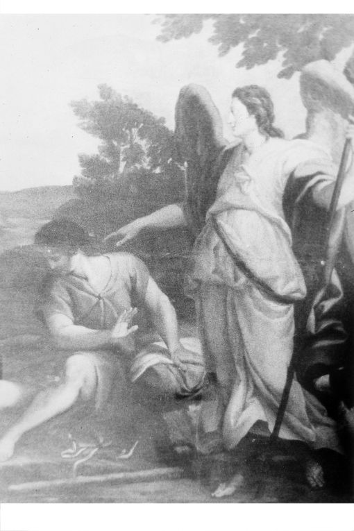 Tobia e l'angelo (dipinto) - ambito Italia meridionale (sec. XVIII)