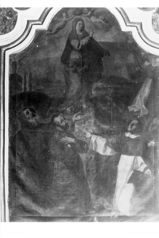 Madonna e san Vincenzo Ferrer (dipinto) - ambito Italia meridionale (fine sec. XVII)