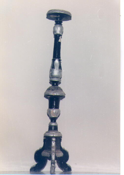 candelabro, serie - ambito pugliese (prima metà sec. XIX)