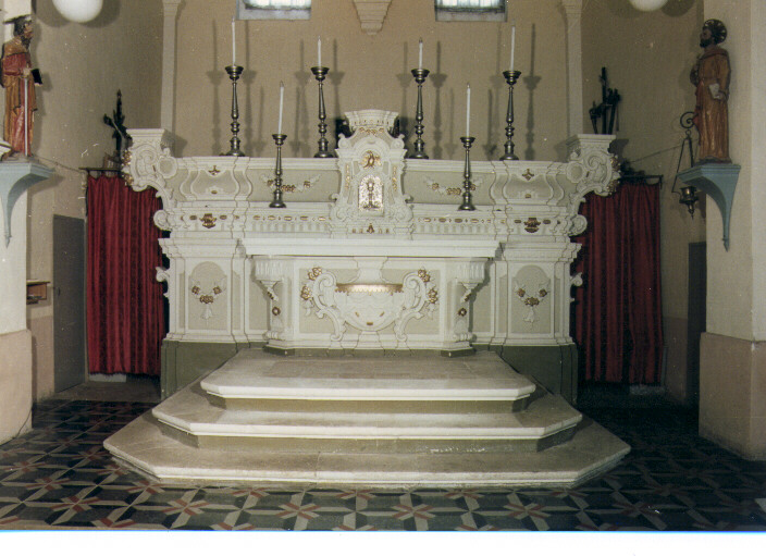 altare maggiore - ambito pugliese (sec. XIX)