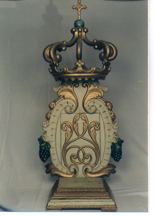 tronetto per esposizione eucaristica - ambito pugliese (sec. XIX)