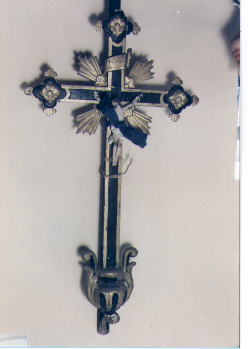 croce processionale - ambito salentino (sec. XIX)