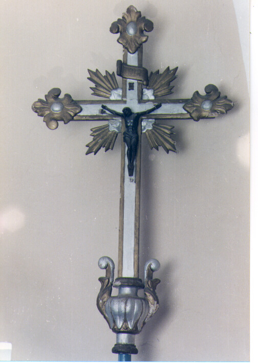 croce processionale - ambito pugliese (prima metà sec. XIX)