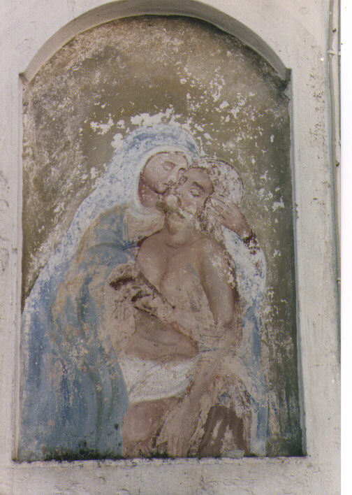 Pietà (dipinto) - ambito salentino (fine/inizio secc. XIX/ XX)