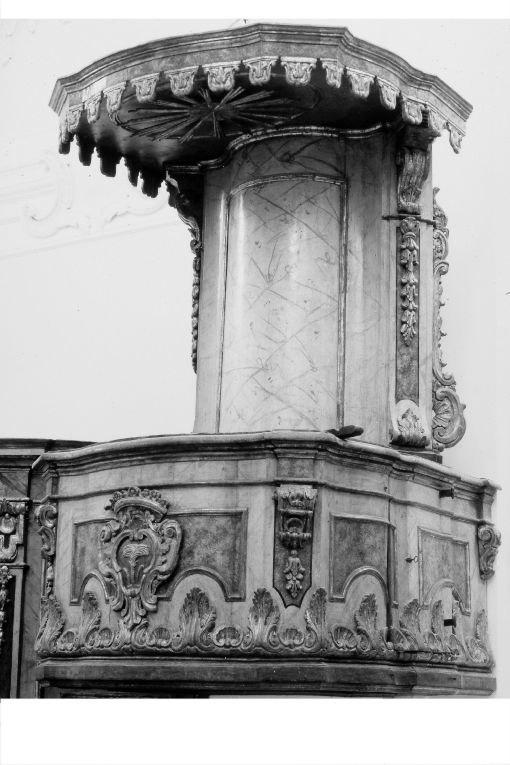 pulpito - ambito Italia meridionale (prima metà sec. XVIII)