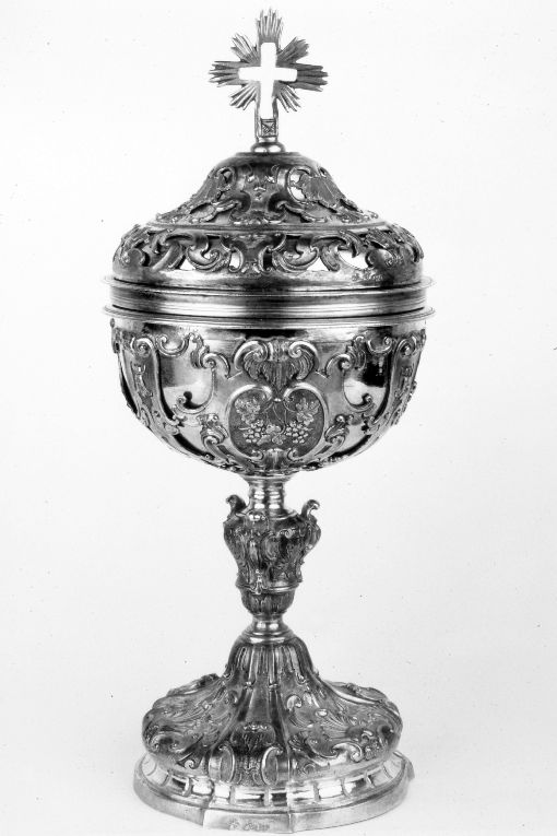 pisside - ambito Italia meridionale (seconda metà sec. XVIII)