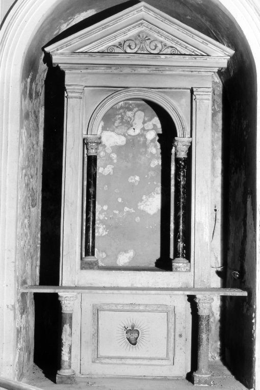 edicola, coppia - manifattura pugliese (sec. XIX)