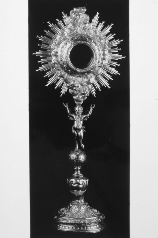 ostensorio - ambito Italia meridionale (sec. XIX)