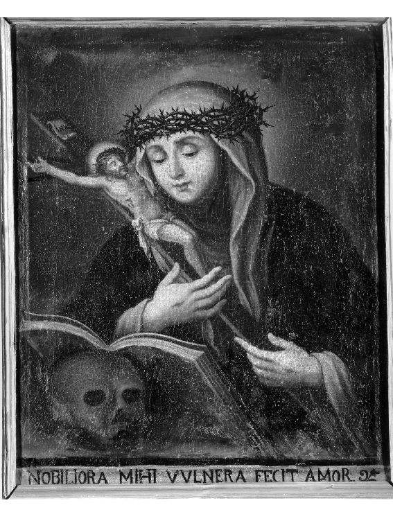 Santa Caterina da Siena (dipinto) - ambito pugliese (fine/inizio secc. XVII/ XVIII)