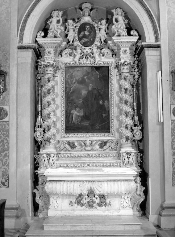 gradino d'altare - ambito salentino (metà sec. XVIII)