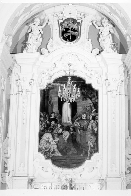 gradino d'altare - ambito salentino (metà sec. XVIII)