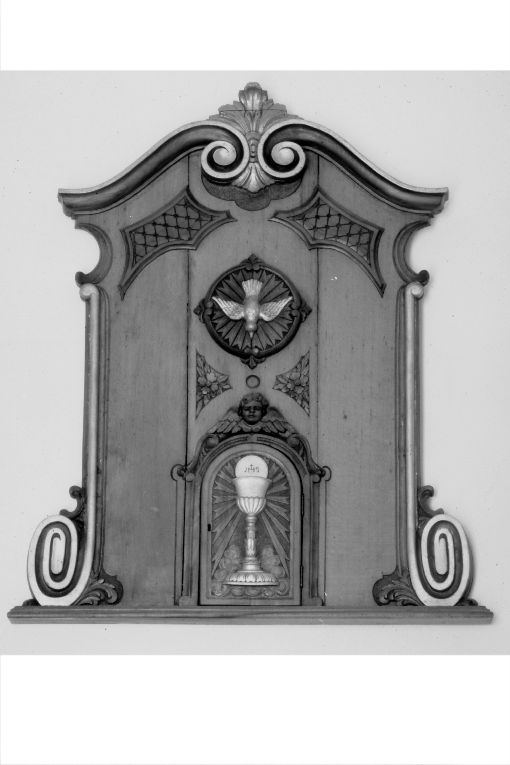 tabernacolo, frammento - produzione pugliese (seconda metà sec. XVIII)