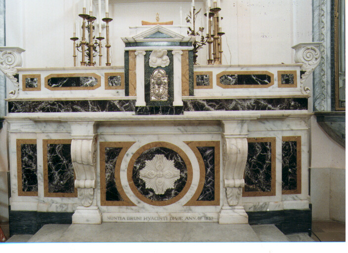 altare maggiore - ambito Italia meridionale (sec. XIX)