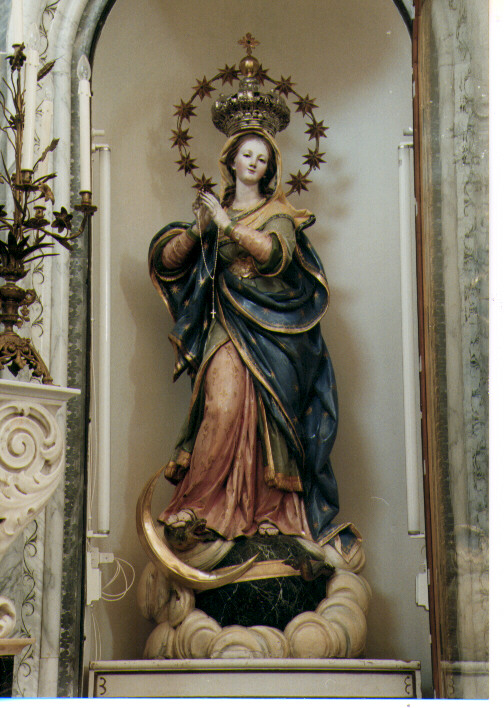 Madonna Immacolata (statua) - ambito napoletano (prima metà sec. XVIII)