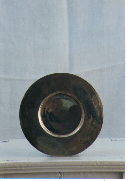 patena - ambito Italia meridionale (ultimo quarto sec. XIX)