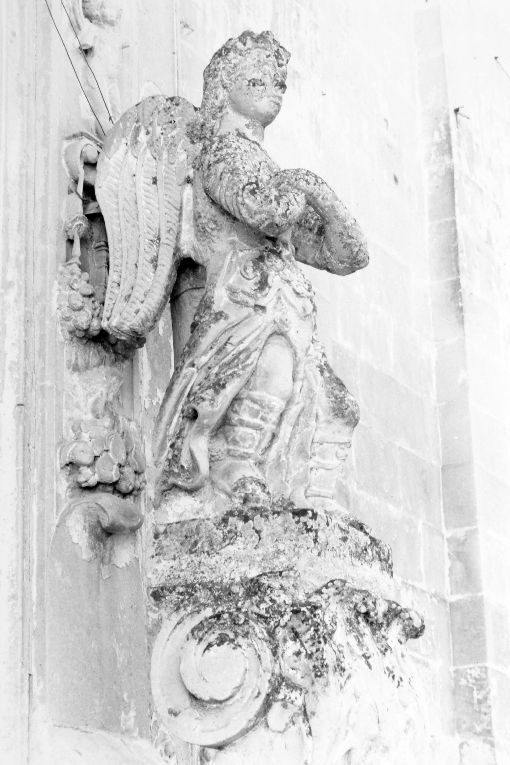 Arcangelo (statua, coppia) di Boffelli Placido (terzo quarto sec. XVII)