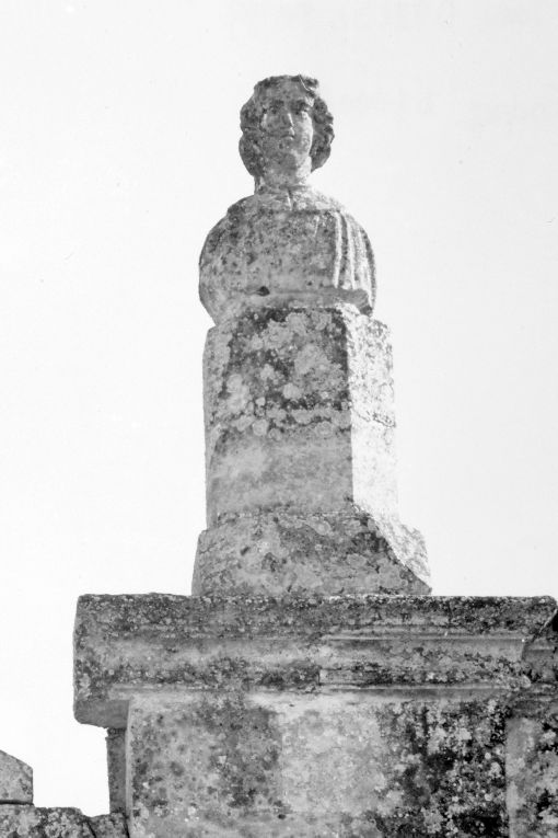 personaggio non identificato (scultura) di Boffelli Placido (seconda metà sec. XVII)