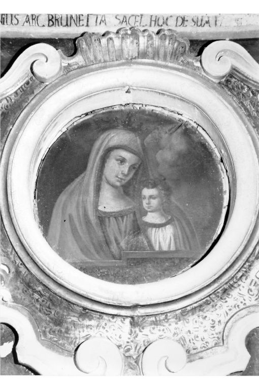 Madonna delle Grazie, Madonna con Bambino (dipinto) - ambito salentino (sec. XIX)