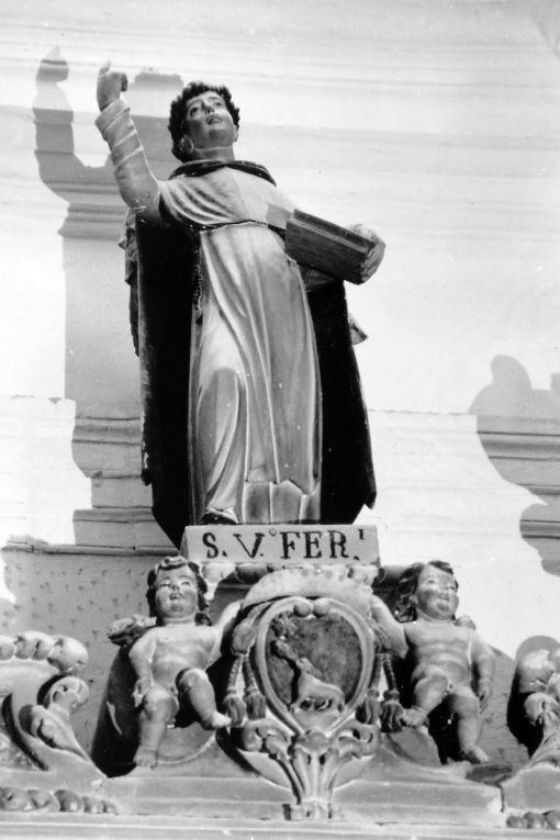 San Vincenzo Ferrer (statua) di Boffelli Pietro (bottega) (prima metà sec. XVIII)